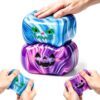 2Pcs Halloween Spooky Expressions Stress Cube, Squishies Slow Rising Stress Balls for Adults, Fidget Toys for Anxiety Relief, Suitable for Horror-Themed, Halloween and Party Favours