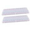 2pcs Hole Solderless Plug in Breadboard Resin Experiment Board
