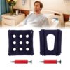2Pcs Inflatable Seat Cushion,Wheelchair Waffle Cushions for Pressure Relief