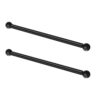 2pcs Lamp Cap Cross Arm Threaded with Metal Ball Outdoor