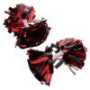 2pcs Metallic Cheerleading Poms with Enhanced Handle for Dance Squad