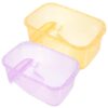 2pcs Plastic Turtle Tank with Platform for Turtles and Tortoise
