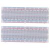 2pcs Points Solderless Testing Breadboard Resin Experiment Board