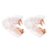 2pcs Rose Gold Stapler Remover Compact Lightweight Tool