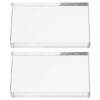 2pcs Science Optical Lens Set with Convex and Concave Lenses