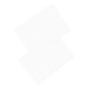2pcs Self Adhesive Whiteboard Sticker Plastic Dry Erase Board