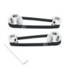 2PCS Set 2GT Aluminum Timing Pulley 20 & 36 Teeth with 6mm Belt