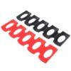 2pcs Silicone Bottle Stacking Mat Foldable Countertop Rack for Bottles