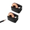 2Pcs Single Hole Pencil Sharpener for Pencil, Eyebrow Pencil, Eyeliner Dual Purpose Pencil, Convenient Essential Tool