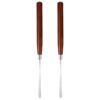 2pcs Stainless Steel Nail Art Stirring Stick Manicure Glue Mixing Rod