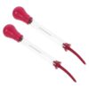2pcs Suction Type Battery Electrolyte Density Meter Glass Tester
