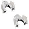 2Pcs White Steel Pine Style Staple Remover for 24/6 26/6 Staple Removers White Staples Stapler Remover Office and School Supplies Staplers and Punches