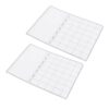 2pcs Writable Magnetic Planning Board A3 Soft Magnet Fridge Message