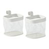 2 Pieces Easy to Use Mesh Storage Basket