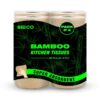 2 Ply Kitchen Tissue/Towel Roll | 240 Pulls (60 pulls x 4 Rolls) | 100% Eco-Friendly - Pure Bamboo Pulp |Soft & Super Absorbent | Food Safe & Chemical Free Tissue Papers