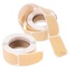 2 Rolls Blank Sticker Labels, 2 Kraft Paper Removable Name