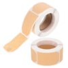 2 Rolls Kraft Paper Blank Self Adhesive Label Stickers 2 for Home