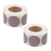 2 Rolls Rolls Round Scratch Off Stickers PVC Labels for Raffles