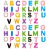 2 Sets 52PCS Big Letter Beads with Horizontal Hole Acrylic Alphabet Beads
