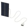 2W 6V Monocrystalline Solar Panel with USB Output for DIY Projects