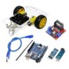 2WD Programmable Robot Car Set with Development Board and Battery Box Intelligent Car Set