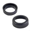 2x Rubber Weight Plate Sleeves Shock-Absorbing Plate Holder Pad for Barbell