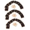 30-Piece Mini Wooden Chalkboard Message Boards