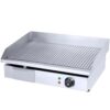 3000W 22" Commercial Electric Countertop Griddle Grill, Stainless Steel Restaurant Grill, Restaurant Kitchen Tabletop Flat Grill, with Adjustable Temperture Control 122°F,
