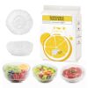 300PCS Disposable Elastic Bowl Covers for Food Storage
