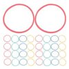 300Pcs Long Lasting Rubber Bands 50mm for Office