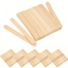 300 Pcs Popsicle Natural Wood Sticks for Craft, 4.5 Inch Natural Birch Wood Craft Sticks, Wooden Ice Cream Sticks for DIY Art, Classroom STEM Projects and Homemade Popsicles