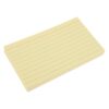 300pcs Ruled Line Index Card Notebook 3x5 Inches Paper Yellow