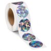 300PCS Scratch Off Stickers, 1'' Holographic Scratch Labels for DIY Cards