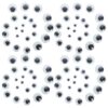 300pcs Self Adhesive Glow in Dark Googly Eyes for Crafts