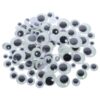 300pcs Self Adhesive Glowing Wiggle Eyes for Crafts and Puppets
