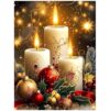 300 Piece Jigsaw Puzzle, Warm Christmas Candle Scene Art