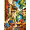 300 Piece Puzzles for Adults, European Canal Balcony Jigsaw Puzzle