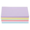 300 Sheets Colorful Index Card Notepad 300 Paper Note Cards