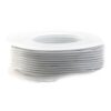 30/28/26/24/22/20/18/16AWG Insulated Copper Cable 600V Kit(White; 5 Rolls; 26AWG 10m per roll)