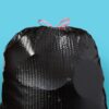 30 Gallon, 60 Count Extra Strong Large Drawstring Trash Bags, BPA-Free, Leak & Tear Resistant Household Garbage Bags
