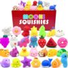 30 Pack Mochi Squishy Toys, Party Favors for Kids 4-8-12,Birthday Gifts Treasure Box Classroom Prizes Goodie Bag Stuffers, Mini Squishy Fidget Toys, Carnival Prizes in Bulk