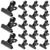 30pcs Black Metal Push Pins Clips for Bulletin Boards and Paper