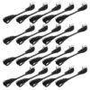 30pcs Black Polyester Embroidery Floss for Sewing Kit
