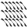 30pcs Black Polyester Embroidery Thread for Stitching and Knitting