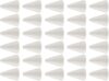 30pcs Cone Shape Styrofoam Foam Craft for DIY Handmade Party Home Decoration, 2.68 x 0.91 inchcoding/227