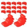30pcs Foot Shaped Push Pins for Cork Boards Office and Felt Boards