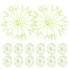 30pcs Green PP Artificial Flower Stamens for Wreath Making and Card