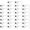 30pcs Hanger Clips Thickened Metal Trouser Clips for Heavy Clothes