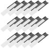 30pcs Magnetic Channel Label Holder Rubber Compact Sign