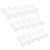 30pcs Plastic Paint Pot Set with Lids, 6 Compartments, 2ml 3ml 5ml